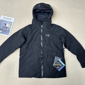 Arc'teryx men's black down jacket